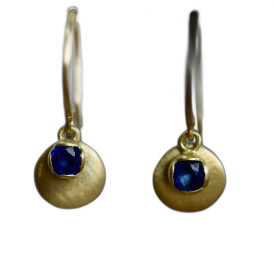 Blue Sapphire Parisa Earrings