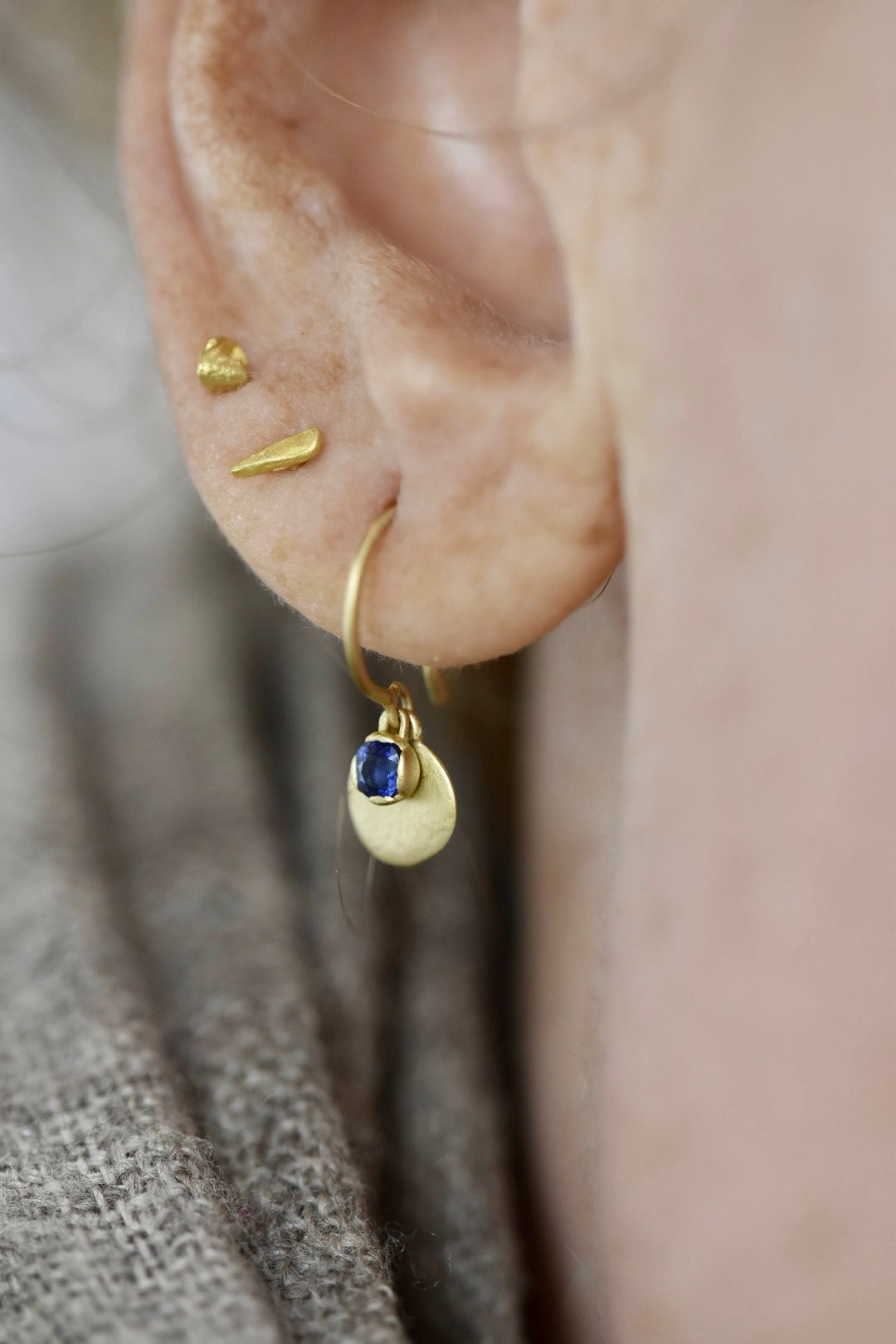 Blue Sapphire Parisa Earrings