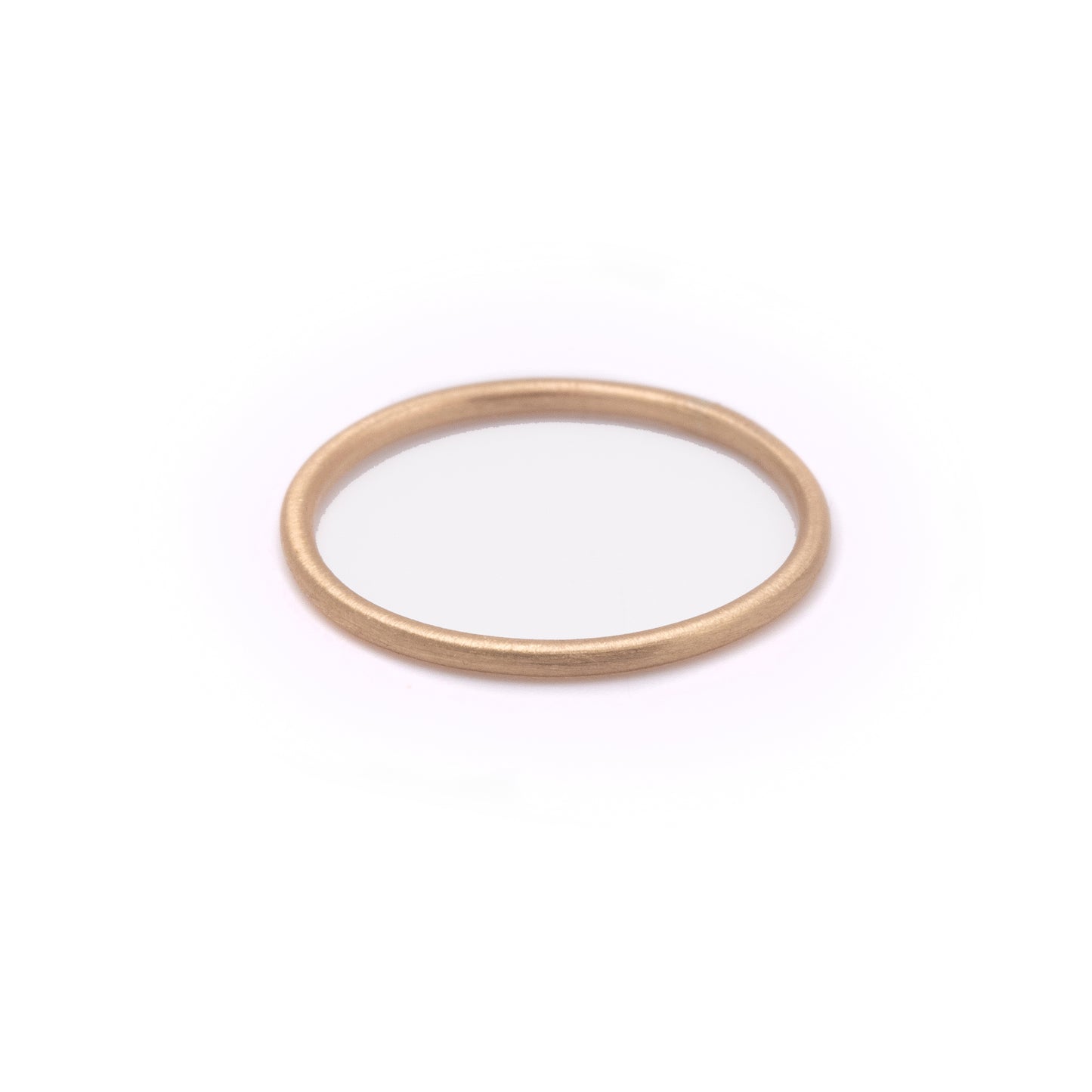 Pure 9 carat recycled gold band ring