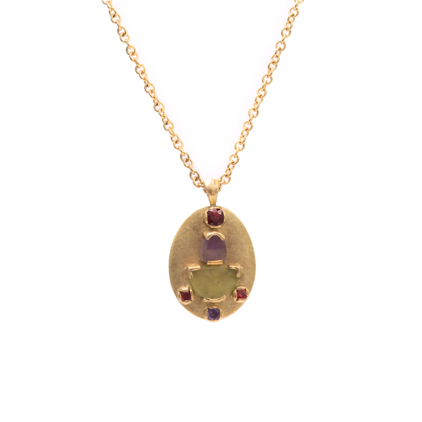 Azita oval pendant
