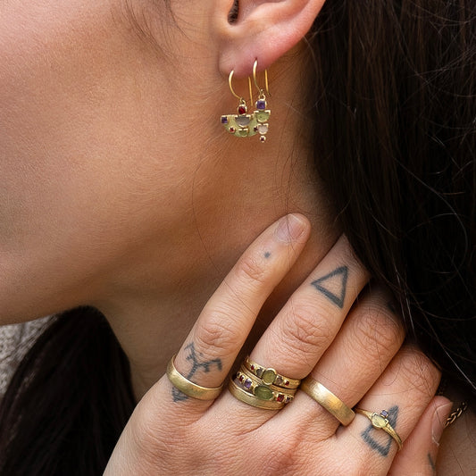 Azita droplet earrings