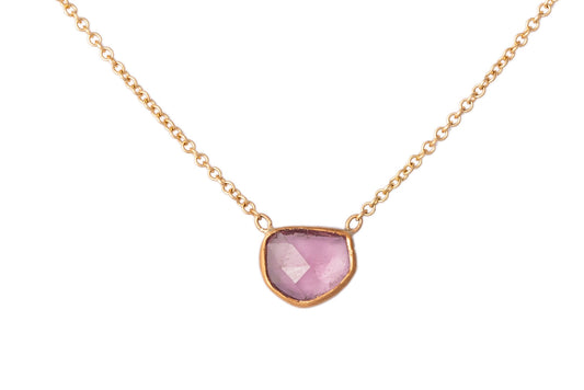 Pink Sapphire Parisa Necklace